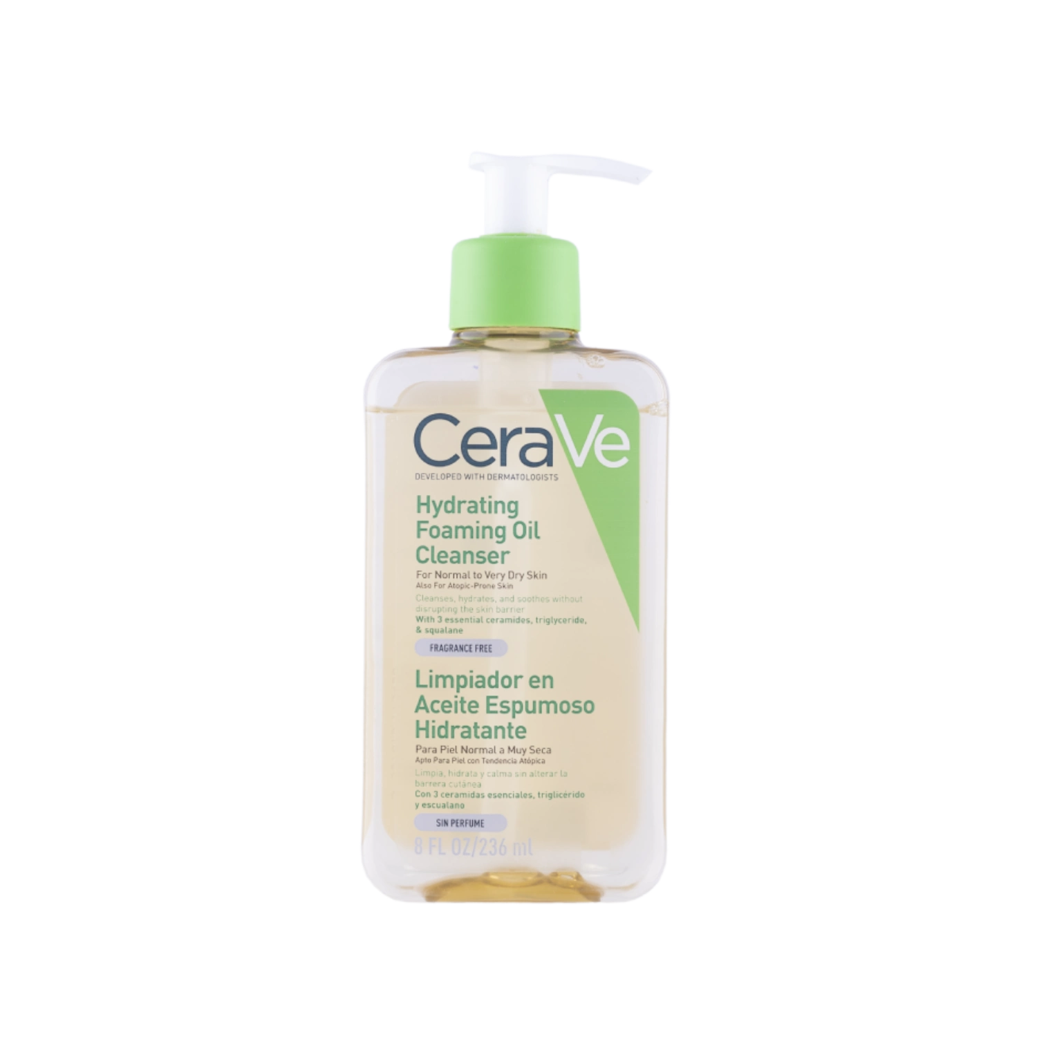 فوم شستشوی روغنی سراوی پوست نرمال تا خشک