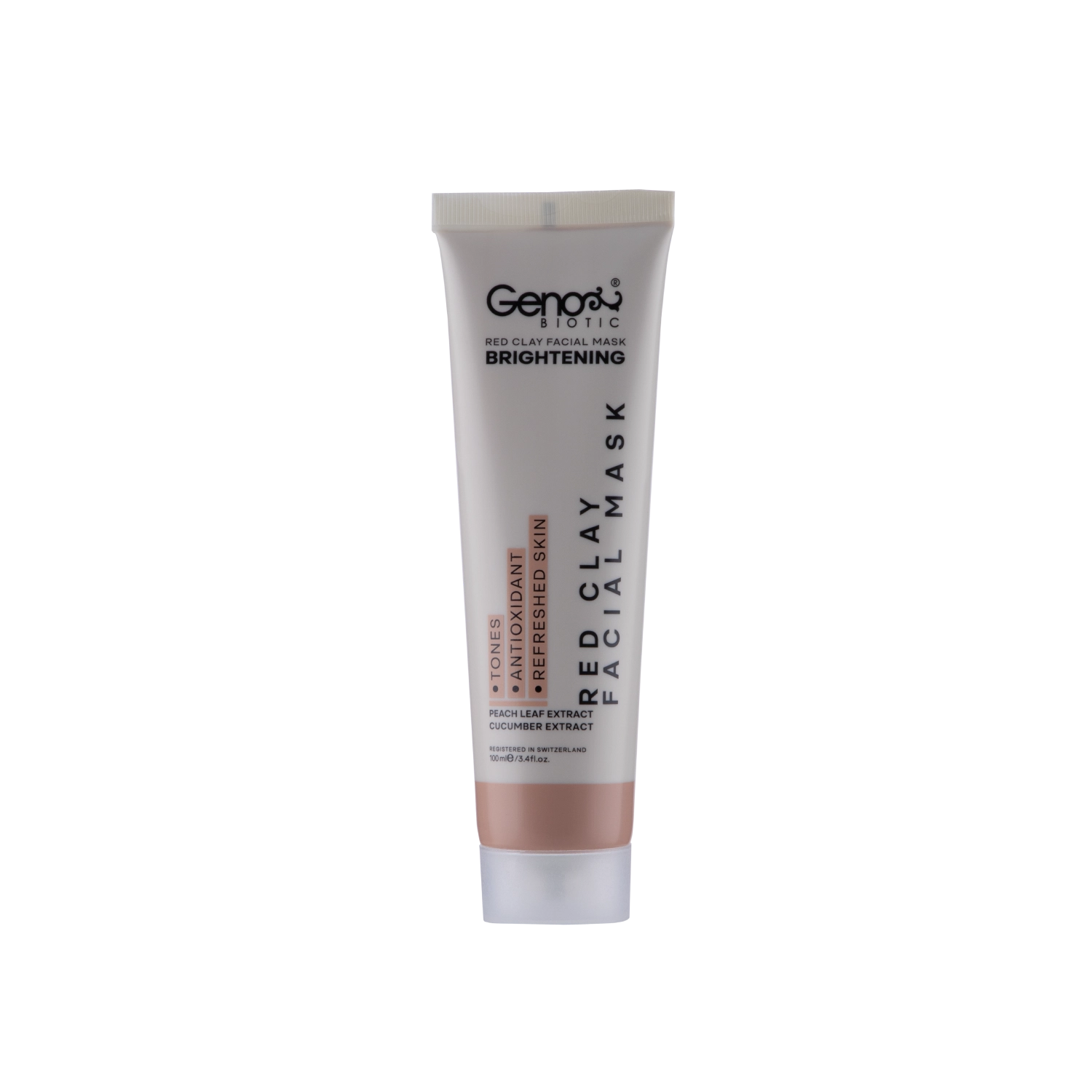 ماسک خاک رس قرمز ژنو بایوتیک