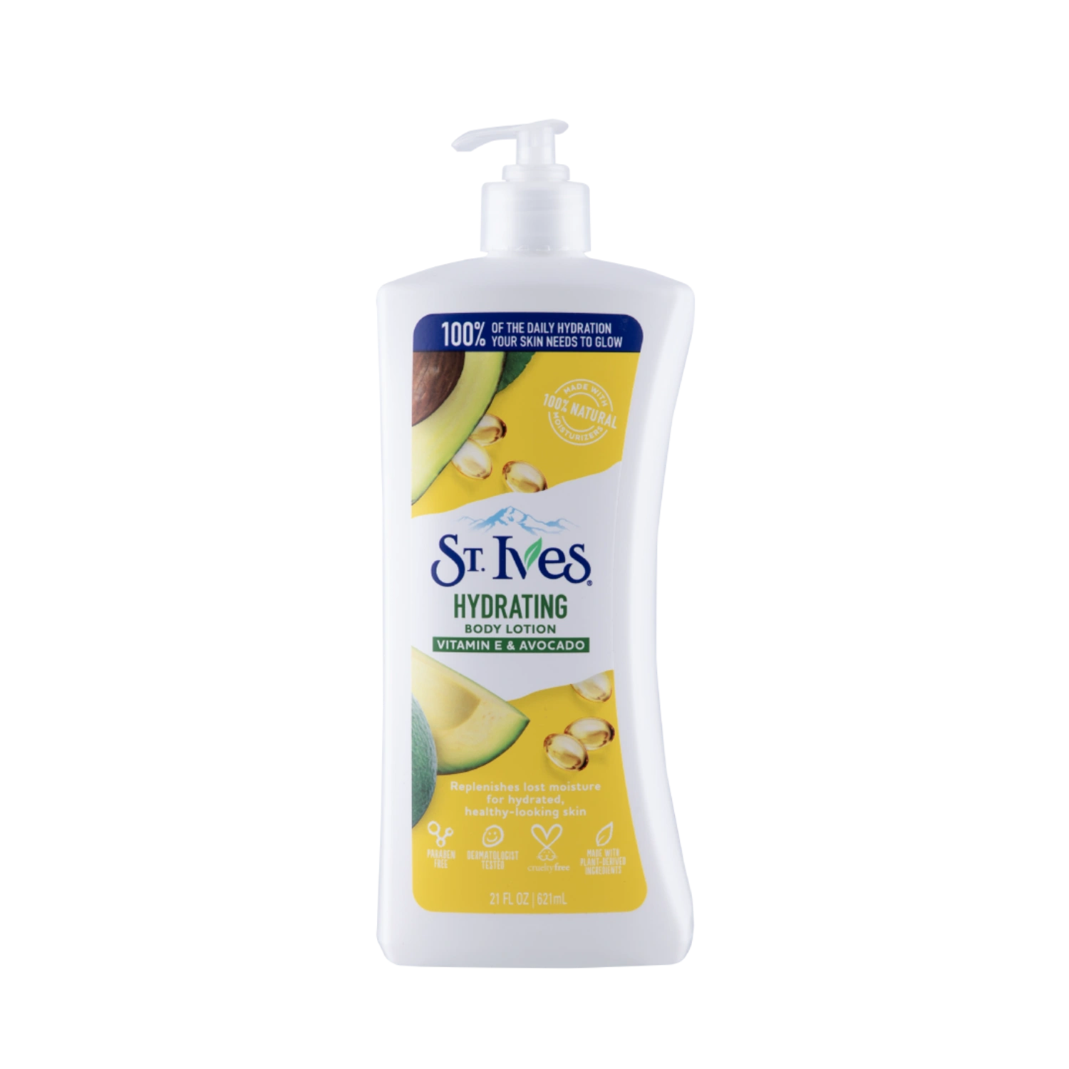 st-ives-vitaminE-avocado-body-lotion لوسیون بدن آووکادو ویتامین ای سنت ایوز 621 میل