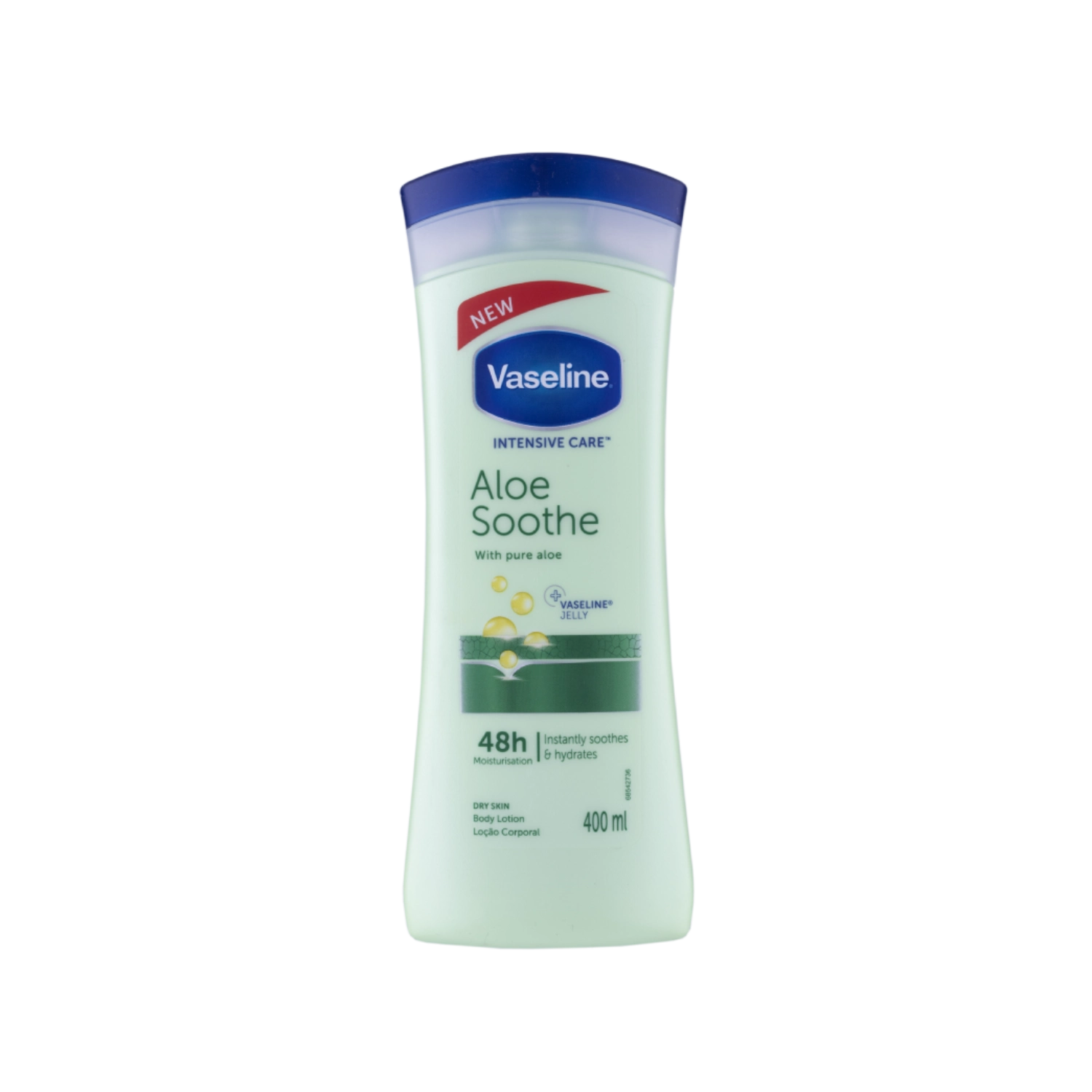 vaseline-essential-aloe-Body-Lotion لوسیون بدن آلوورا برند وازلین حجم 400 میل