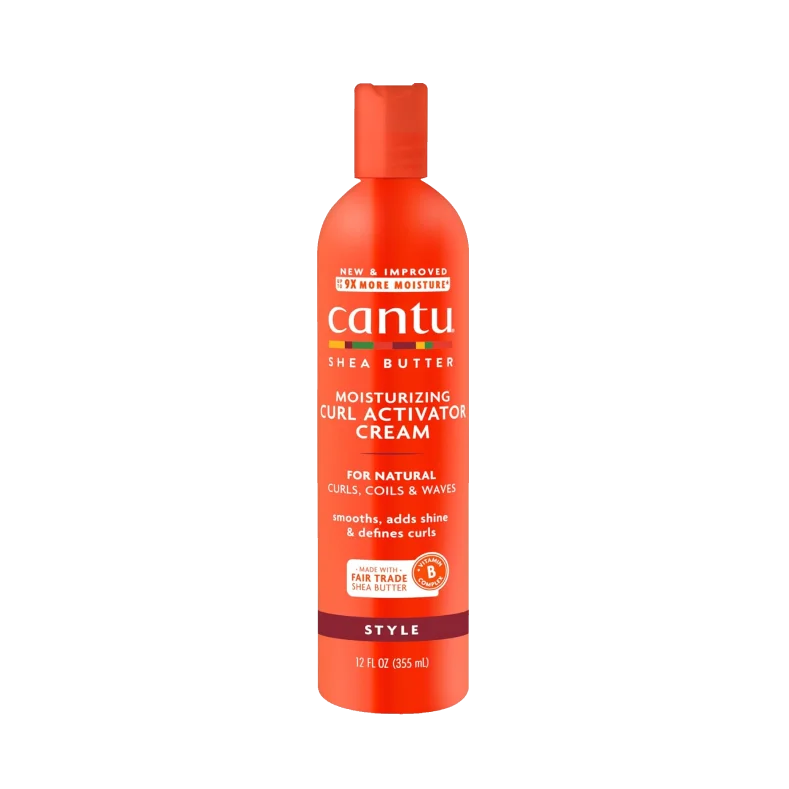 cantu shea butter curl activator cream کرم مرطوب کننده و فعال کننده فر مو کنتو شی باتر - Image 1