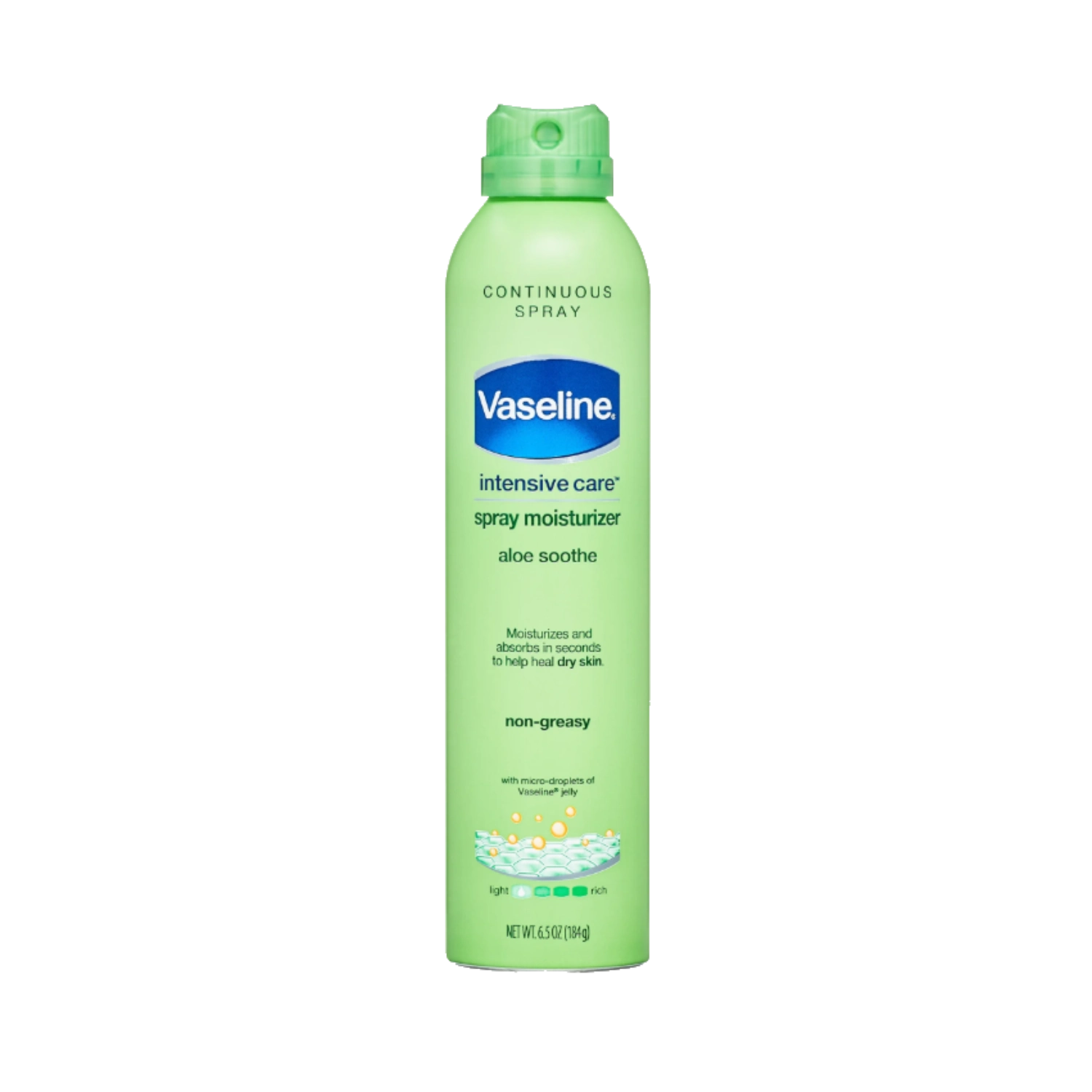 vaseline aloe soothe لوسیون اسپری بدن وازلین با عصاره آلوئهورا - Image 1