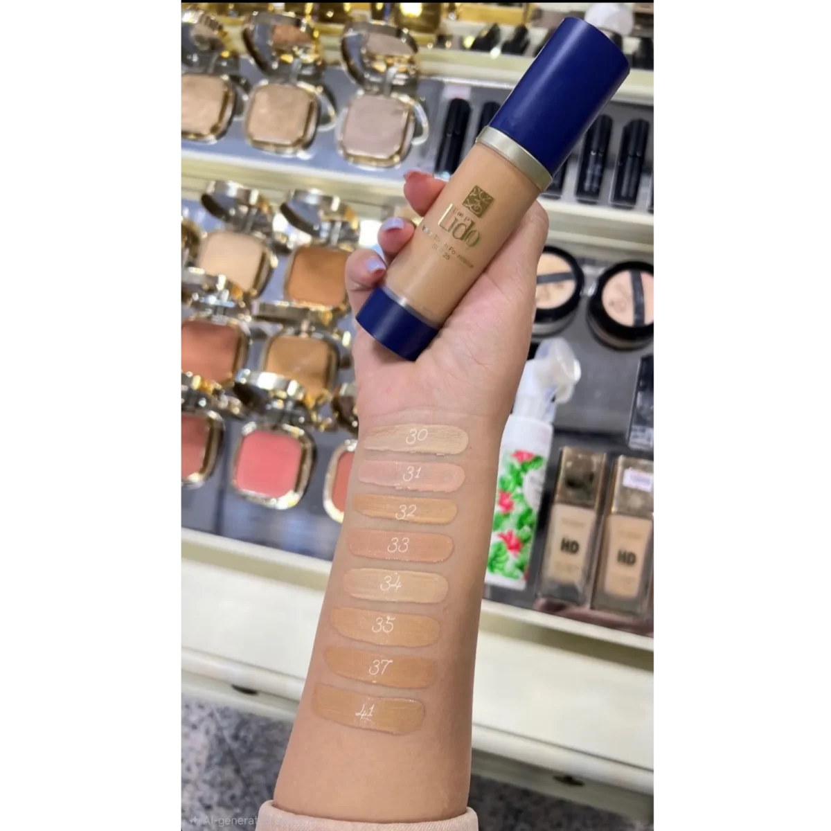 کرم‌پودر لیدو Perfect Touch – SPF 25 - Image 2