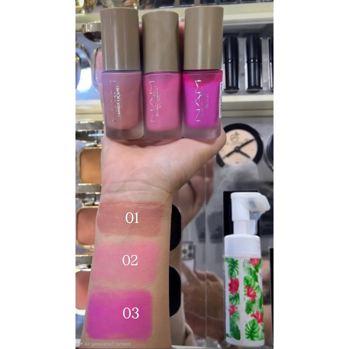 رژ گونه مایع اسمارت نام - Image 3