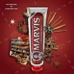 خمیردندان خوش‌طعم و سفیدکننده مارویس – دارچین مینت - Image 2